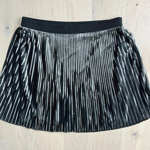 Express Black Shimmer Skirt